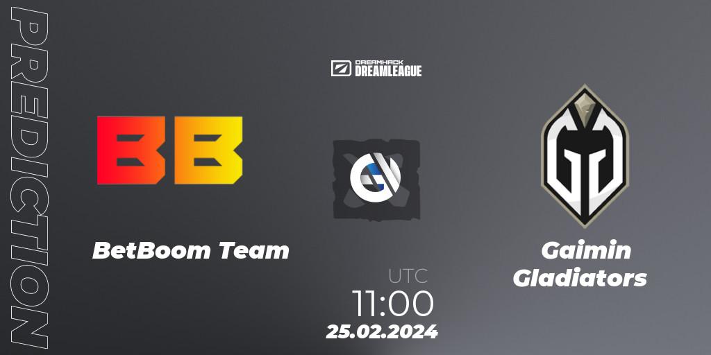 BetBoom Team - Gaimin Gladiators: ennuste. 25.02.24, Dota 2, DreamLeague Season 22