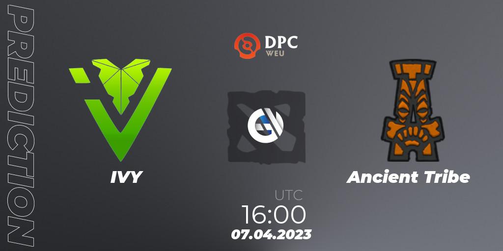 IVY - Ancient Tribe: ennuste. 07.04.2023 at 15:57, Dota 2, DPC 2023 Tour 2: WEU Division II (Lower)