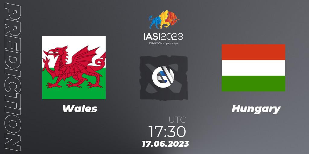 Wales - Hungary: ennuste. 17.06.2023 at 17:30, Dota 2, IESF Europe A Qualifier 2023