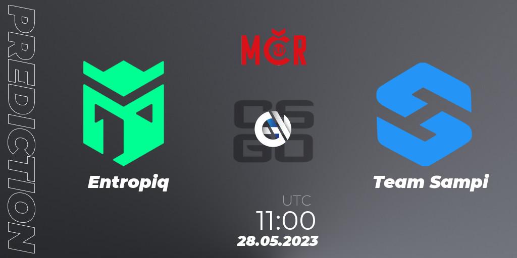 Entropiq - Team Sampi: ennuste. 28.05.2023 at 11:00, Counter-Strike (CS2), Tipsport Cup Bratislava 2023