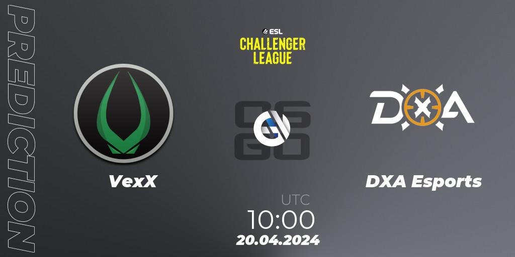 VexX - DXA Esports: ennuste. 07.05.2024 at 11:10, Counter-Strike (CS2), ESL Challenger League Season 47: Oceania