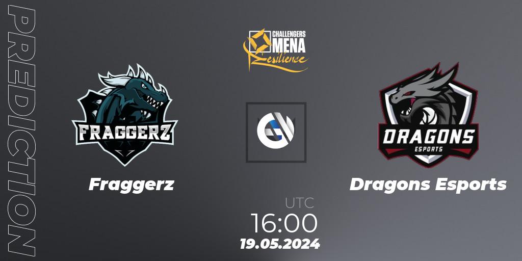 Fraggerz - Dragons Esports: ennuste. 19.05.2024 at 16:00, VALORANT, VALORANT Challengers 2024 MENA: Resilience Split 2 - GCC and Iraq