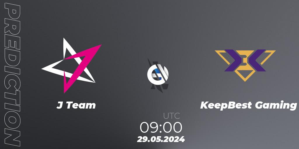 J Team - KeepBest Gaming: ennuste. 29.05.2024 at 09:00, Wild Rift, Wild Rift Super League Summer 2024 - 5v5 Tournament Group Stage