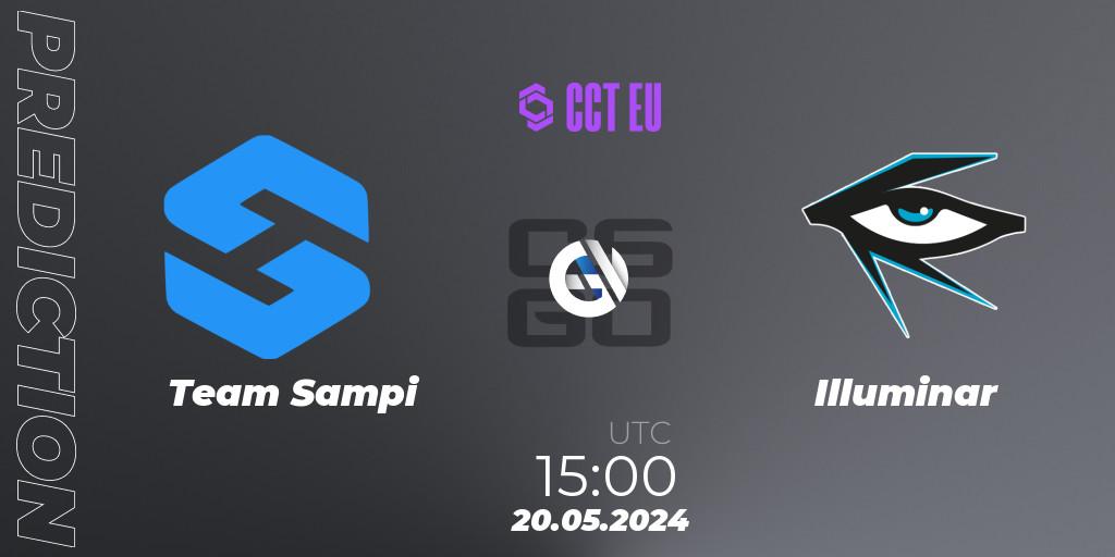 Team Sampi - Illuminar: ennuste. 20.05.2024 at 15:00, Counter-Strike (CS2), CCT Season 2 Europe Series 4