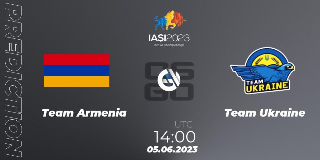 Team Armenia - Team Ukraine: ennuste. 05.06.23, CS2 (CS:GO), IESF World Esports Championship 2023: Eastern Europe Qualifier