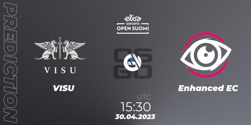 VISU - Enhanced EC: ennuste. 30.04.2023 at 15:30, Counter-Strike (CS2), Elisa Open Suomi Season 5