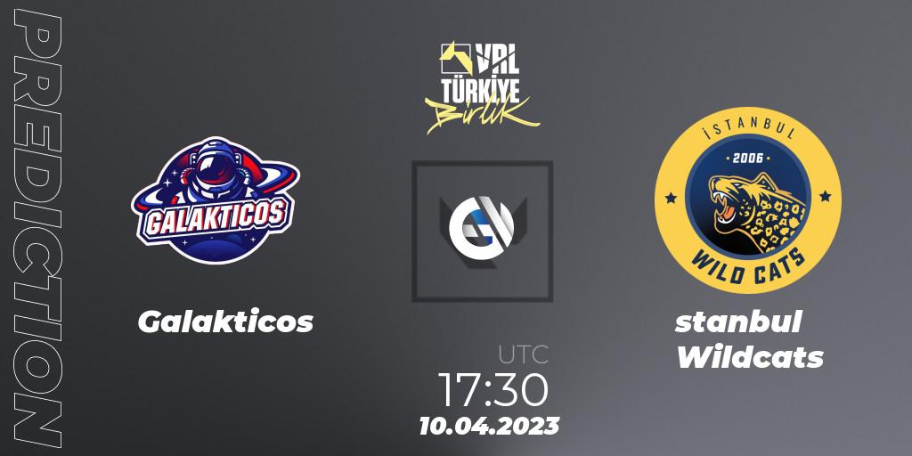 Galakticos - İstanbul Wildcats: ennuste. 10.04.2023 at 17:30, VALORANT, VALORANT Challengers 2023: Turkey Split 2 - Regular Season