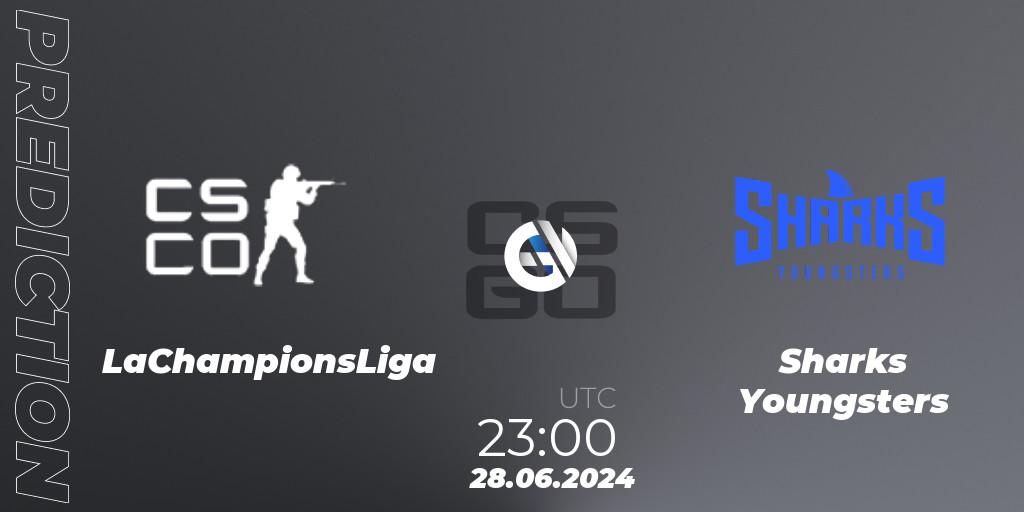 LaChampionsLiga - Sharks Youngsters: ennuste. 28.06.2024 at 23:00, Counter-Strike (CS2), Punto Gamers Cup 2024