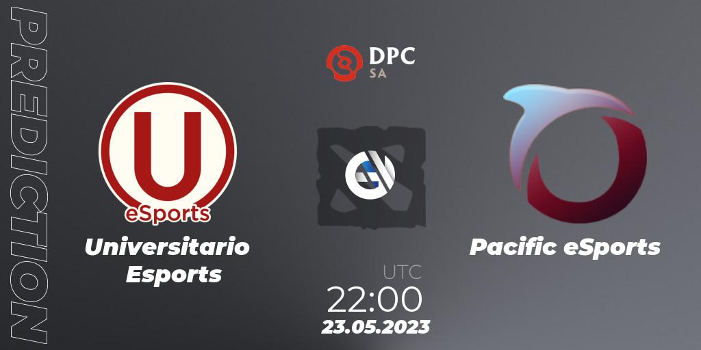 Universitario Esports - Pacific eSports: ennuste. 23.05.2023 at 21:59, Dota 2, DPC 2023 Tour 3: SA Closed Qualifier