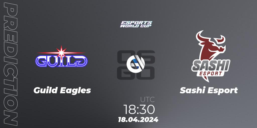 Guild Eagles - Sashi Esport: ennuste. 18.04.24, CS2 (CS:GO), Esports World Cup 2024: European Open Qualifier