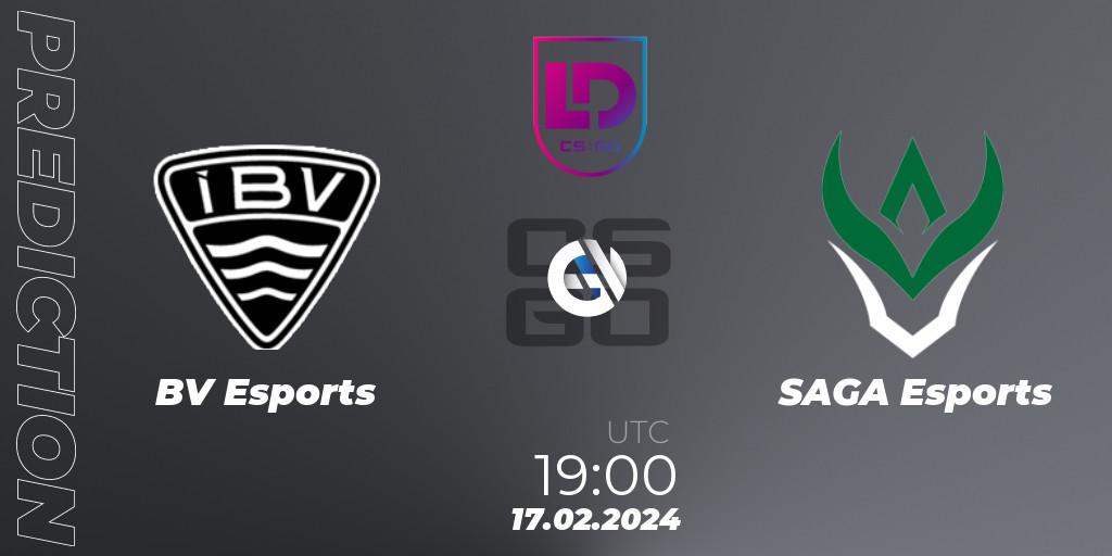 ÍBV Esports - SAGA Esports: ennuste. 17.02.2024 at 20:00, Counter-Strike (CS2), Icelandic Esports League Season 8: Regular Season