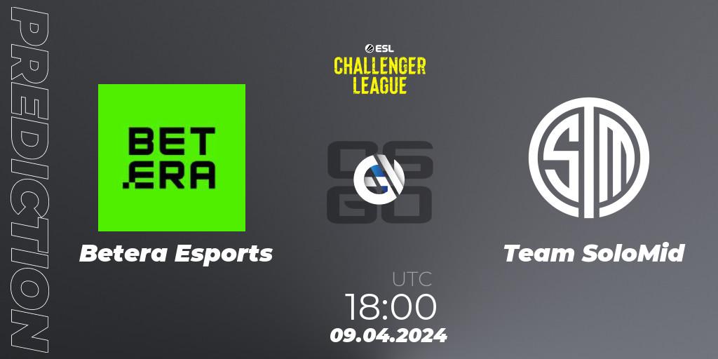 Betera Esports - Team SoloMid: ennuste. 09.04.24, CS2 (CS:GO), ESL Challenger League Season 47: Europe