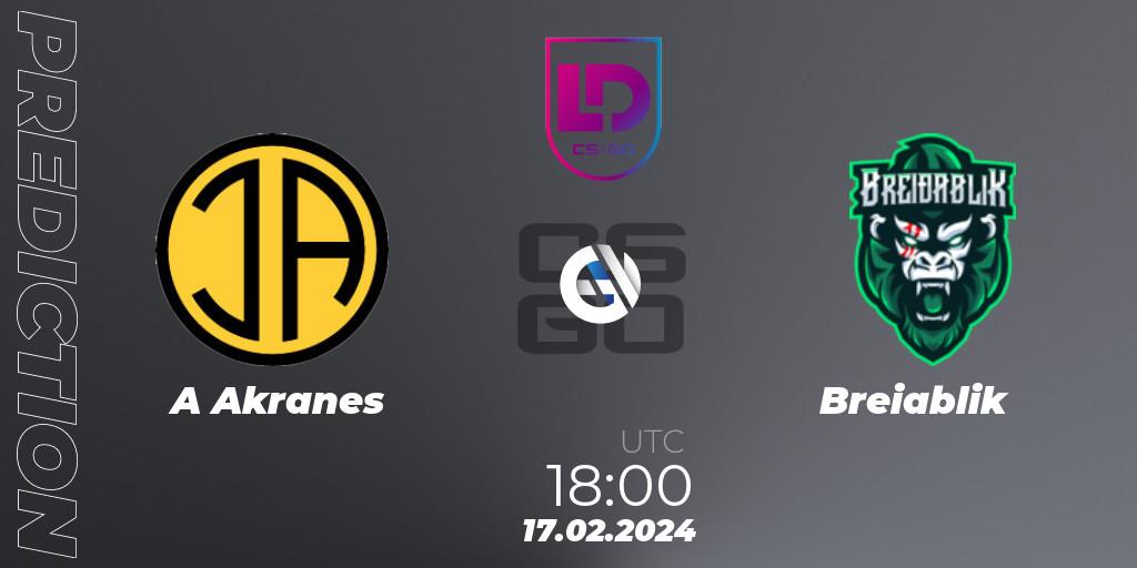 ÍA Akranes - Breiðablik: ennuste. 17.02.2024 at 19:00, Counter-Strike (CS2), Icelandic Esports League Season 8: Regular Season