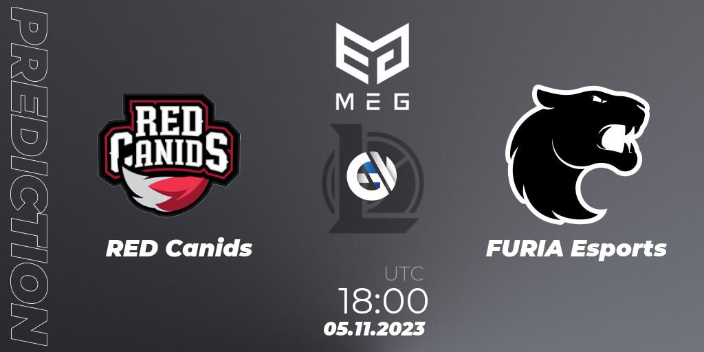 RED Canids - FURIA Esports: ennuste. 05.11.23, LoL, MEG League of Legends 2023