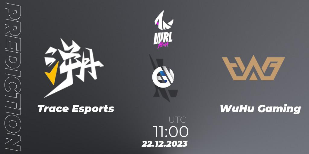 Trace Esports - WuHu Gaming: ennuste. 22.12.23, Wild Rift, WRL Asia 2023 - Season 2 - Regular Season