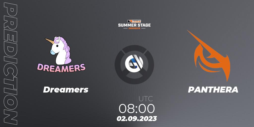 Dreamers - PANTHERA: ennuste. 02.09.2023 at 08:00, Overwatch, Overwatch League 2023 - Summer Stage Knockouts
