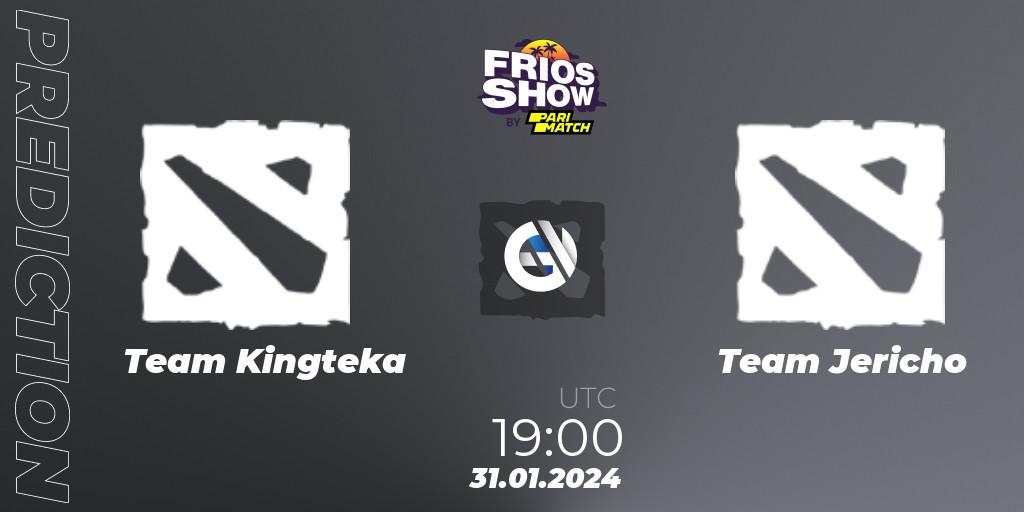 Team Kingteka - Team Jericho: ennuste. 31.01.2024 at 21:30, Dota 2, Frios Show 2