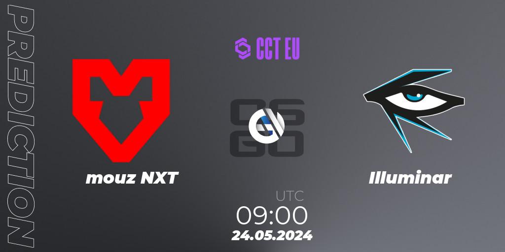 mouz NXT - Illuminar: ennuste. 24.05.2024 at 09:00, Counter-Strike (CS2), CCT Season 2 Europe Series 4