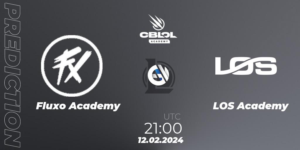Fluxo Academy - LOS Academy: ennuste. 12.02.2024 at 22:00, LoL, CBLOL Academy Split 1 2024
