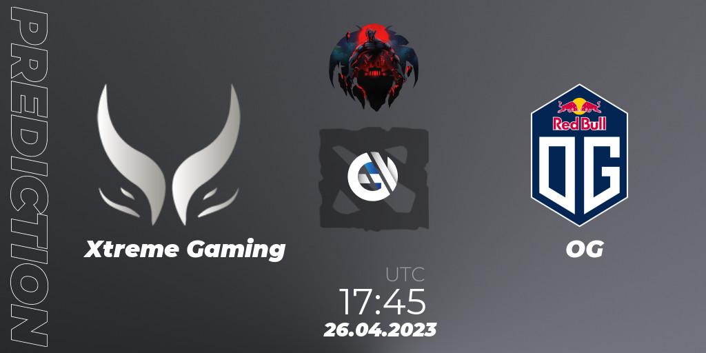 Xtreme Gaming - OG: ennuste. 26.04.2023 at 17:51, Dota 2, The Berlin Major 2023 ESL - Group Stage