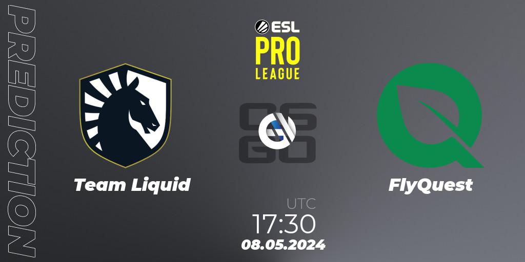 Team Liquid - FlyQuest: ennuste. 08.05.24, CS2 (CS:GO), ESL Pro League Season 19