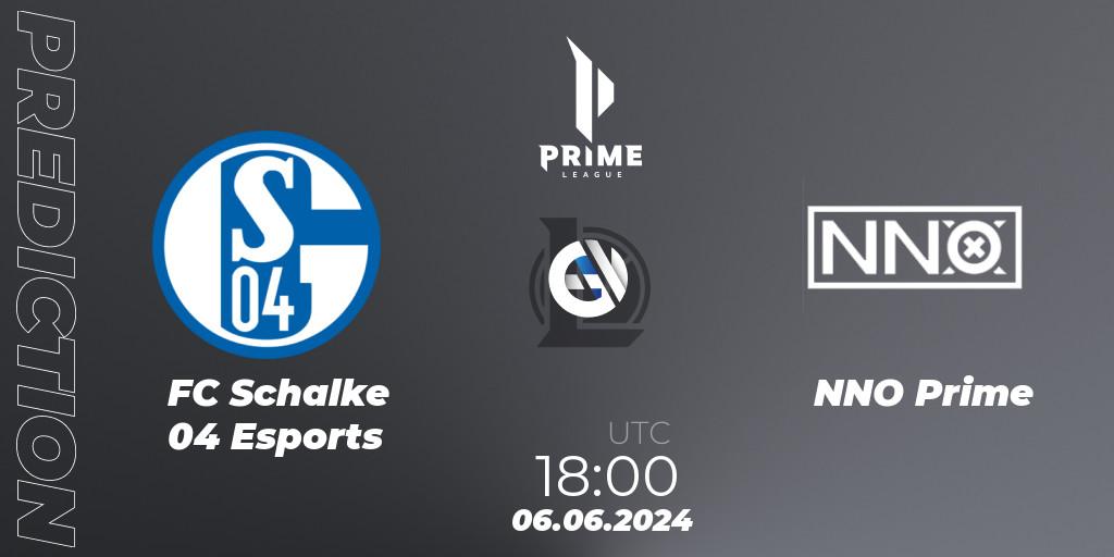 FC Schalke 04 Esports - NNO Prime: ennuste. 06.06.2024 at 18:00, LoL, Prime League Summer 2024