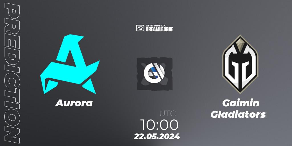 Aurora - Gaimin Gladiators: ennuste. 22.05.2024 at 10:00, Dota 2, DreamLeague Season 23