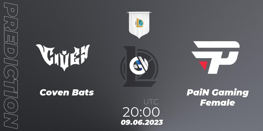 Coven Bats - PaiN Gaming Female: ennuste. 09.06.23, LoL, Ignis Cup 2023 Playoffs