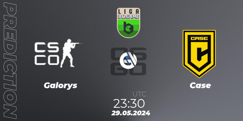 Galorys - Case: ennuste. 29.05.2024 at 23:30, Counter-Strike (CS2), Dust2 Brasil Liga Season 3