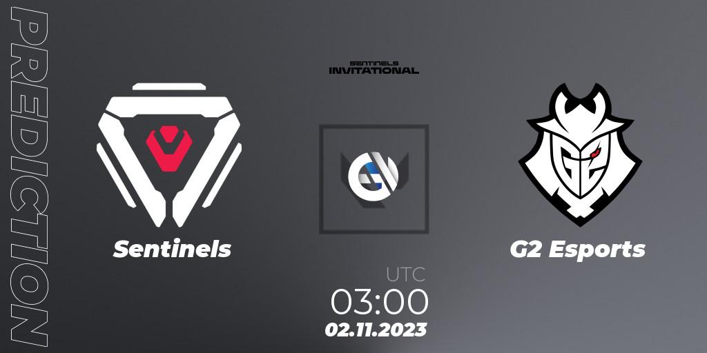 Sentinels - G2 Esports: ennuste. 02.11.23, VALORANT, Sentinels Invitational