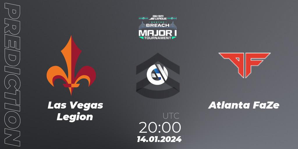 Las Vegas Legion - Atlanta FaZe: ennuste. 14.01.2024 at 20:15, Call of Duty, Call of Duty League 2024: Stage 1 Major Qualifiers