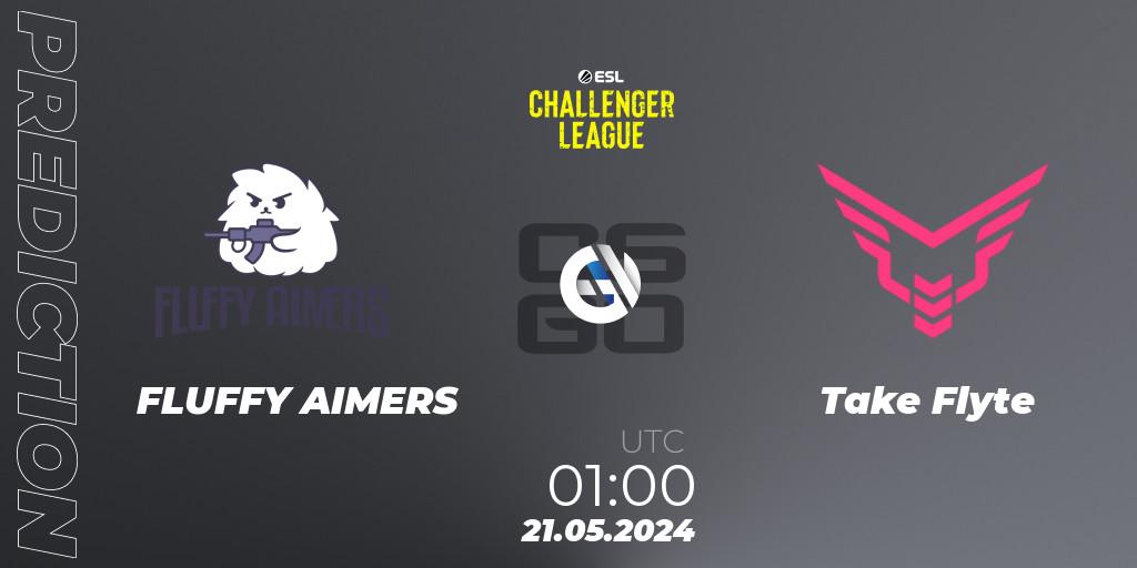 FLUFFY AIMERS - Take Flyte: ennuste. 21.05.2024 at 00:00, Counter-Strike (CS2), ESL Challenger League Season 47: North America