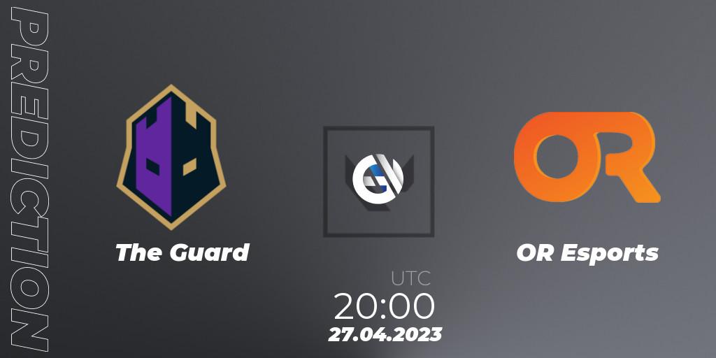 The Guard - OR Esports: ennuste. 27.04.2023 at 20:00, VALORANT, VCL North America Split 2 2023 Group B