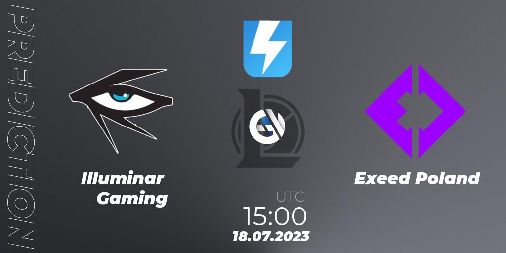 Illuminar Gaming - Exeed Poland: ennuste. 19.07.2023 at 15:00, LoL, Ultraliga Season 10 2023 Regular Season