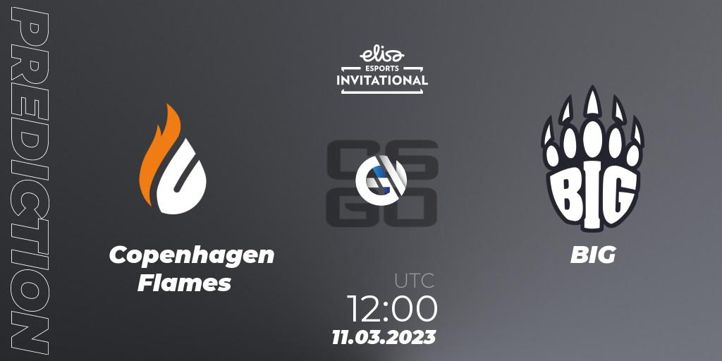 Copenhagen Flames - BIG: ennuste. 11.03.23, CS2 (CS:GO), Elisa Invitational Winter 2023