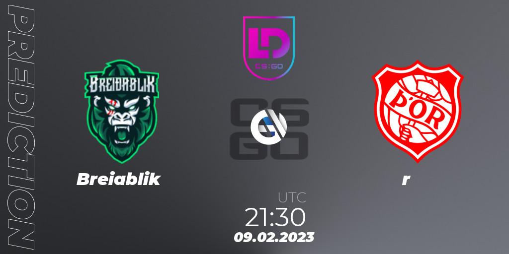 Breiðablik - Þór: ennuste. 09.02.23, CS2 (CS:GO), Icelandic Esports League Season 7
