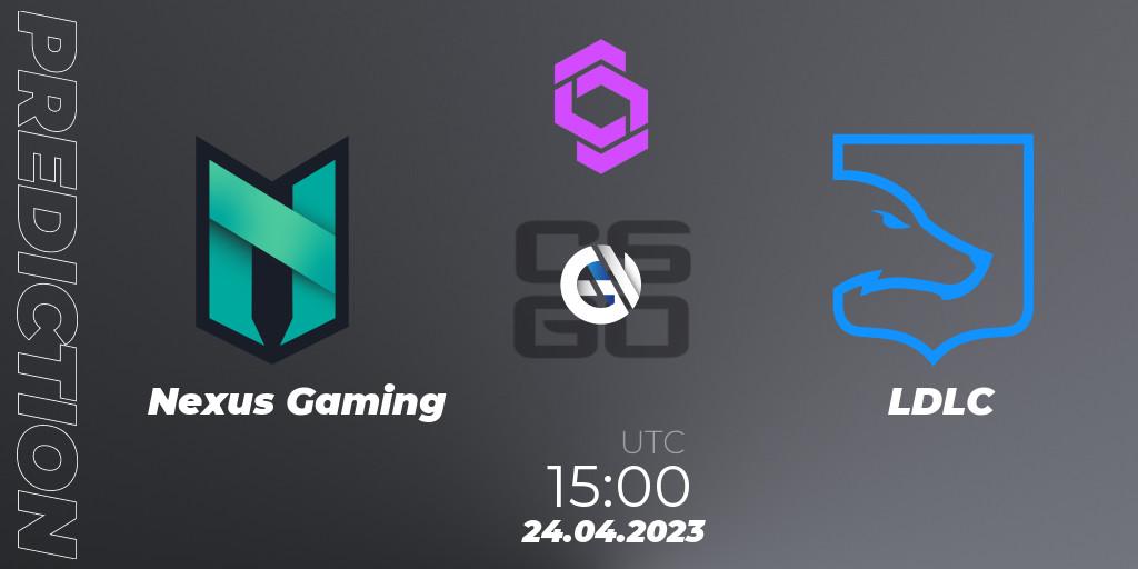 Nexus Gaming - LDLC: ennuste. 24.04.23, CS2 (CS:GO), CCT West Europe Series #3