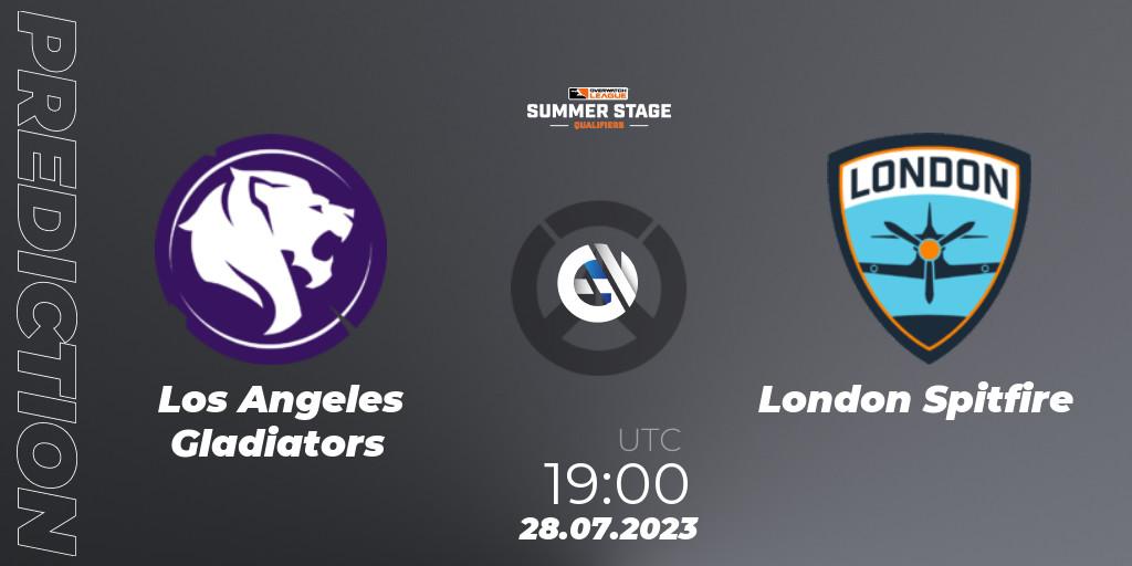 Los Angeles Gladiators - London Spitfire: ennuste. 28.07.23, Overwatch, Overwatch League 2023 - Summer Stage Qualifiers