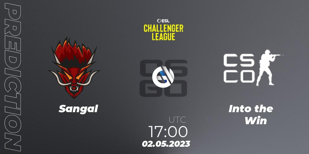 Sangal - Into the Win: ennuste. 02.05.23, CS2 (CS:GO), ESL Challenger League Season 45: Europe