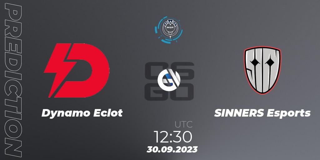 Dynamo Eclot - SINNERS Esports: ennuste. 30.09.23, CS2 (CS:GO), Slovak National Championship 2023
