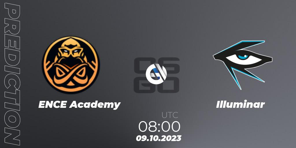 ENCE Academy - Illuminar: ennuste. 09.10.2023 at 08:00, Counter-Strike (CS2), European Pro League Season 11: Division 2