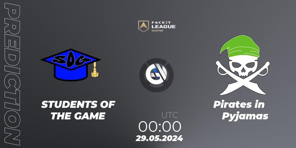 STUDENTS OF THE GAME - Pirates in Pyjamas: ennuste. 08.06.2024 at 00:00, Overwatch, FACEIT League Season 1 - NA Master Road to EWC