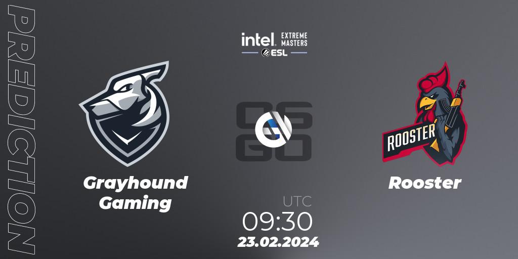 Grayhound Gaming - Rooster: ennuste. 23.02.24, CS2 (CS:GO), Intel Extreme Masters Dallas 2024: Oceanic Closed Qualifier