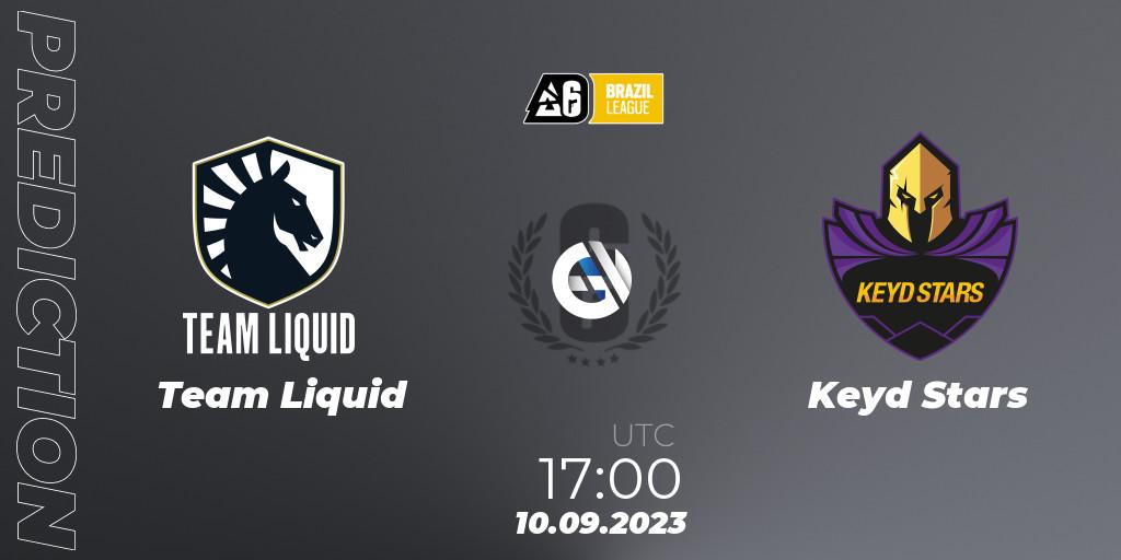Team Liquid - Keyd Stars: ennuste. 10.09.2023 at 17:00, Rainbow Six, Brazil League 2023 - Stage 2