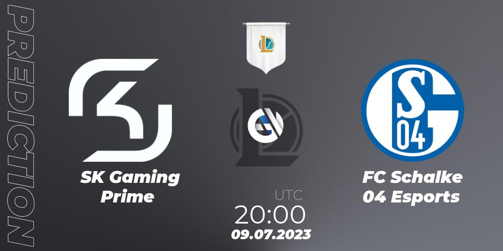 SK Gaming Prime - FC Schalke 04 Esports: ennuste. 09.07.23, LoL, Prime League Summer 2023 - Group Stage