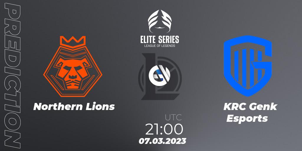 Northern Lions - KRC Genk Esports: ennuste. 09.02.23, LoL, Elite Series Spring 2023 - Group Stage