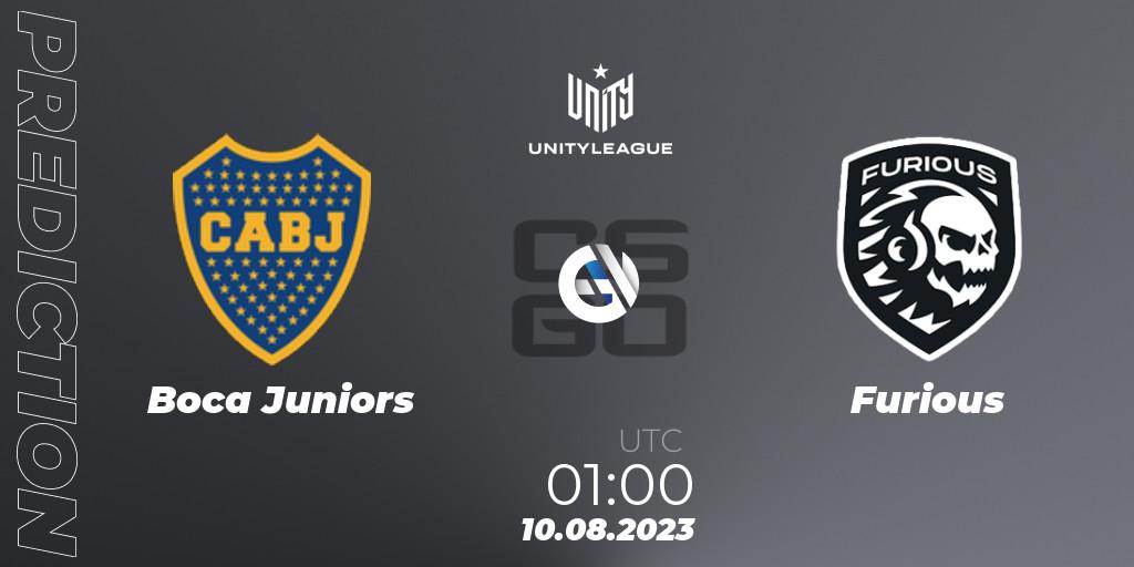 Boca Juniors - Furious: ennuste. 10.08.2023 at 01:00, Counter-Strike (CS2), LVP Unity League Argentina 2023