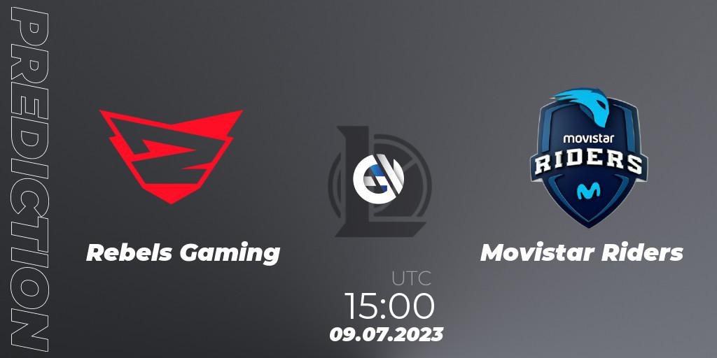 Rebels Gaming - Movistar Riders: ennuste. 09.07.2023 at 16:30, LoL, Superliga Summer 2023 - Group Stage