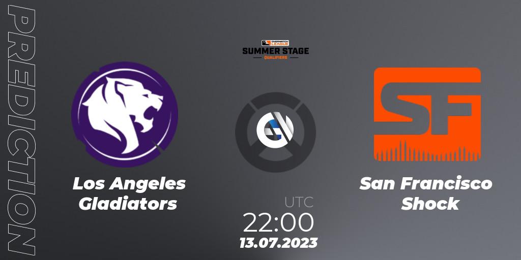 Los Angeles Gladiators - San Francisco Shock: ennuste. 13.07.23, Overwatch, Overwatch League 2023 - Summer Stage Qualifiers