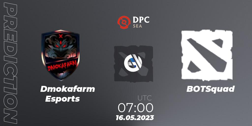 Dmokafarm Esports - BOTSquad: ennuste. 16.05.2023 at 07:31, Dota 2, DPC SEA 2023 Tour 3: Open Qualifier #1